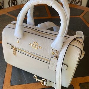 Coach Rowan Satchel- Chalk